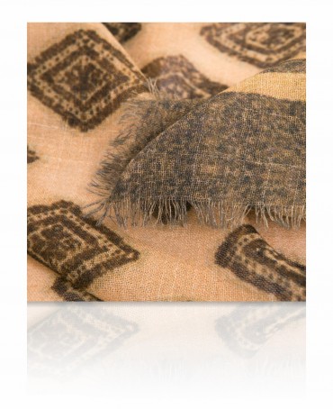 Палантин Унисекс W55.P2-DEC1418/CLAY